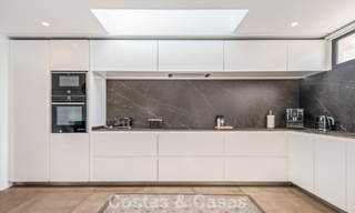 Elegant luxury villa with contemporary mediterranean architecture for sale in Nueva Andalucía’s Golf Valley, Marbella 803445 