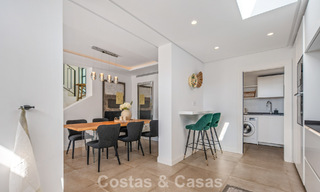Elegant luxury villa with contemporary mediterranean architecture for sale in Nueva Andalucía’s Golf Valley, Marbella 803447 