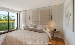 Elegant luxury villa with contemporary mediterranean architecture for sale in Nueva Andalucía’s Golf Valley, Marbella 803449 