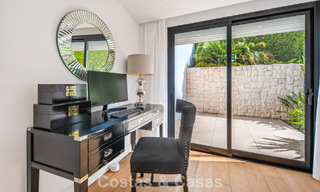 Elegant luxury villa with contemporary mediterranean architecture for sale in Nueva Andalucía’s Golf Valley, Marbella 803452 