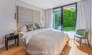 Elegant luxury villa with contemporary mediterranean architecture for sale in Nueva Andalucía’s Golf Valley, Marbella 803454 