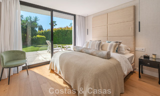 Elegant luxury villa with contemporary mediterranean architecture for sale in Nueva Andalucía’s Golf Valley, Marbella 803456 