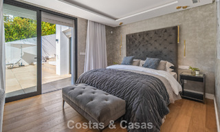Elegant luxury villa with contemporary mediterranean architecture for sale in Nueva Andalucía’s Golf Valley, Marbella 803459 