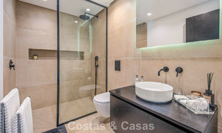 Elegant luxury villa with contemporary mediterranean architecture for sale in Nueva Andalucía’s Golf Valley, Marbella 803461 