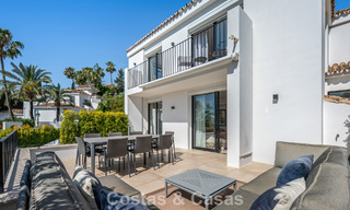 Elegant luxury villa with contemporary mediterranean architecture for sale in Nueva Andalucía’s Golf Valley, Marbella 803465 