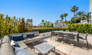 Elegant luxury villa with contemporary mediterranean architecture for sale in Nueva Andalucía’s Golf Valley, Marbella 803466 