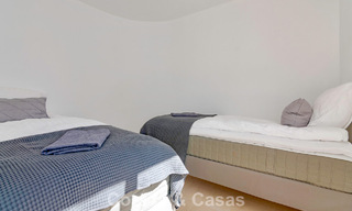 Renovated semi-detached home with frontline golf views for sale in Aloha, Nueva Andalucia, Marbella 803151 