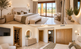 Spacious mediterranean villa with sea views and fantastic renovation potential for sale in La Quinta, Marbella - Benahavís 803472 