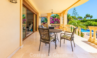 Spacious mediterranean villa with sea views and fantastic renovation potential for sale in La Quinta, Marbella - Benahavís 803478 