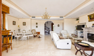 Spacious mediterranean villa with sea views and fantastic renovation potential for sale in La Quinta, Marbella - Benahavís 803486 