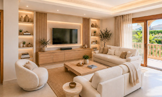 Spacious mediterranean villa with sea views and fantastic renovation potential for sale in La Quinta, Marbella - Benahavís 803508 