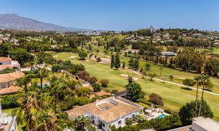 Single-storey luxury villa with spanish architecture and direct golf course access for sale in Marbella - Benahavís 803516 