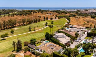 Single-storey luxury villa with spanish architecture and direct golf course access for sale in Marbella - Benahavís 803517 
