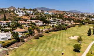 Single-storey luxury villa with spanish architecture and direct golf course access for sale in Marbella - Benahavís 803518 