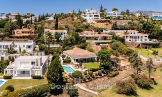 Single-storey luxury villa with spanish architecture and direct golf course access for sale in Marbella - Benahavís 803519 