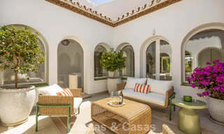 Single-storey luxury villa with spanish architecture and direct golf course access for sale in Marbella - Benahavís 803522 
