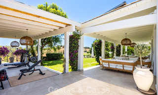 Single-storey luxury villa with spanish architecture and direct golf course access for sale in Marbella - Benahavís 803528 