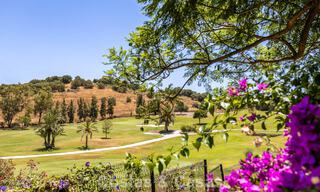 Single-storey luxury villa with spanish architecture and direct golf course access for sale in Marbella - Benahavís 803535 