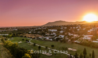 Single-storey luxury villa with spanish architecture and direct golf course access for sale in Marbella - Benahavís 803547 