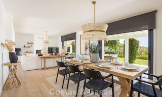 Single-storey luxury villa with spanish architecture and direct golf course access for sale in Marbella - Benahavís 803549 