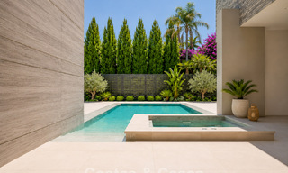 New, exclusive, turnkey modern villa for sale in a beachside area near San Pedro, Marbella 803560 