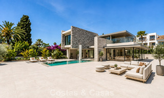 New, exclusive, turnkey modern villa for sale in a beachside area near San Pedro, Marbella 803592 