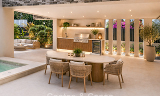 New, exclusive, turnkey modern villa for sale in a beachside area near San Pedro, Marbella 803594 