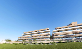 Contemporary luxury new-build apartments for sale on the golf course in Estepona 803602 