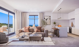 Contemporary luxury new-build apartments for sale on the golf course in Estepona 803608 