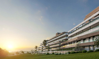 Contemporary luxury new-build apartments for sale on the golf course in Estepona 803616 