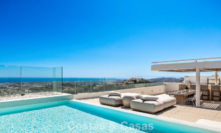 Exclusive modern duplex penthouse with panoramic sea views for sale in Marbella - Benahavís 803772 