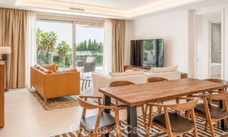 Move-in ready, prestigious modern 3-bedroom apartment for sale on Marbella’s Golden Mile 803805 