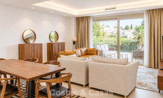 Move-in ready, prestigious modern 3-bedroom apartment for sale on Marbella’s Golden Mile 803806 