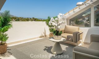 Boutique penthouse for sale within walking distance of amenities and Puerto Banús in Nueva Andalucía, Marbella 803831 