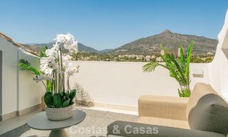 Boutique penthouse for sale within walking distance of amenities and Puerto Banús in Nueva Andalucía, Marbella 803834 