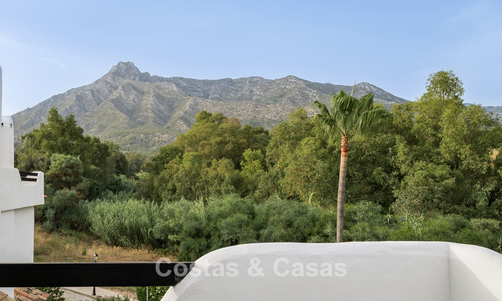 Exclusive semi-detached home with rooftop terrace for sale on Marbella's Golden Mile 803866