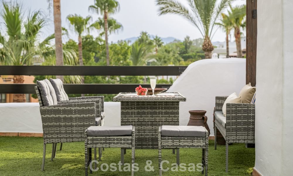 Exclusive semi-detached home with rooftop terrace for sale on Marbella's Golden Mile 803889
