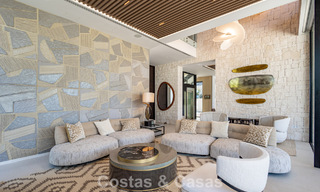 Advanced contemporary luxury beachfront villa for sale in San Pedro, Marbella 803674 