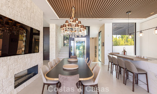 Advanced contemporary luxury beachfront villa for sale in San Pedro, Marbella 803681 