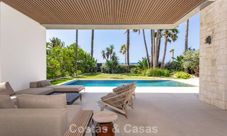 Advanced contemporary luxury beachfront villa for sale in San Pedro, Marbella 803688 