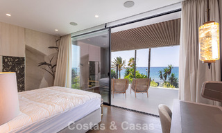 Advanced contemporary luxury beachfront villa for sale in San Pedro, Marbella 803693 