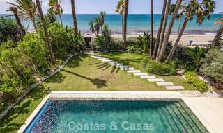 Advanced contemporary luxury beachfront villa for sale in San Pedro, Marbella 803696 