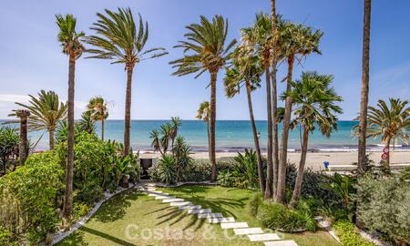 Advanced contemporary luxury beachfront villa for sale in San Pedro, Marbella 803697