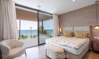 Advanced contemporary luxury beachfront villa for sale in San Pedro, Marbella 803699 