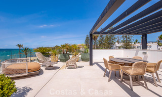 Advanced contemporary luxury beachfront villa for sale in San Pedro, Marbella 803702 