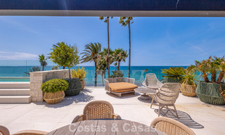 Advanced contemporary luxury beachfront villa for sale in San Pedro, Marbella 803703 