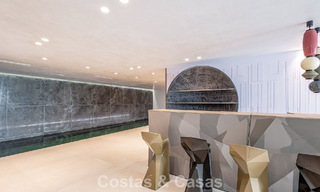 Advanced contemporary luxury beachfront villa for sale in San Pedro, Marbella 803707 
