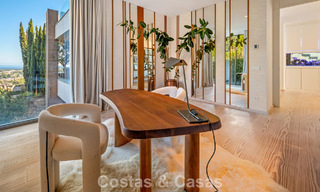 First-class luxury villa with breathtaking sea views for sale in a gated community in La Quinta, Marbella - Benahavís 803711 