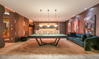 First-class luxury villa with breathtaking sea views for sale in a gated community in La Quinta, Marbella - Benahavís 803715 