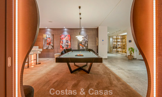 First-class luxury villa with breathtaking sea views for sale in a gated community in La Quinta, Marbella - Benahavís 803718 